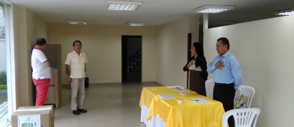Con normalidad inició la jornada electoral en el Consulado de Colombia en Santo Domingo