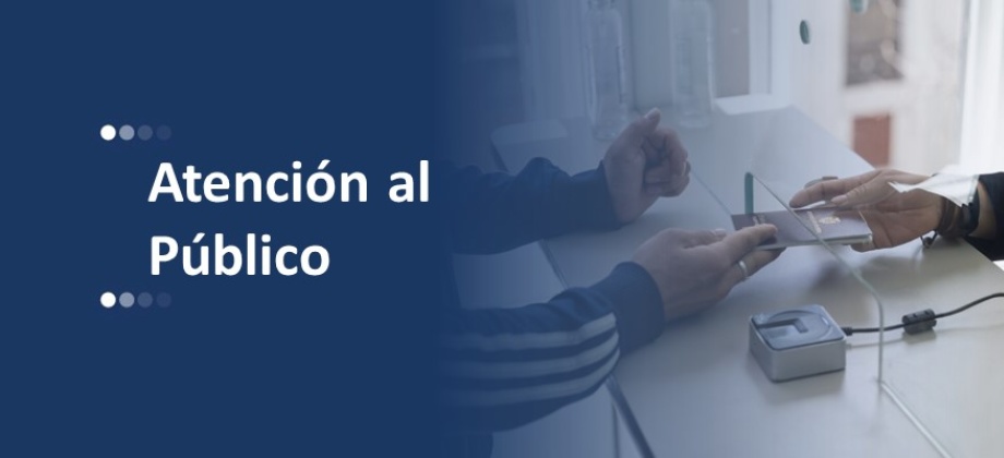 Embajada de Colombia en en República Dominicana y su Consulado no tendrá atención 21 y 26 de enero de 2026