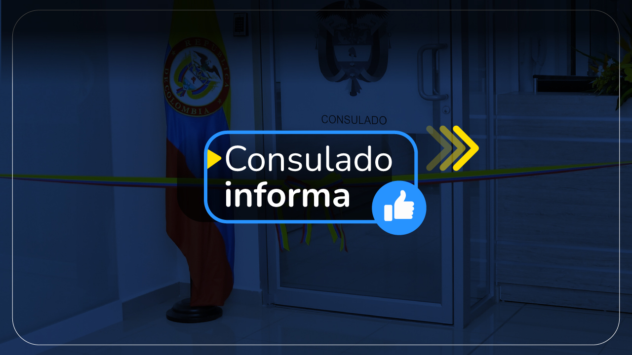 Jornada extendida en el Consulado de Colombia en Santo Domingo el viernes 20 de febrero de 2026