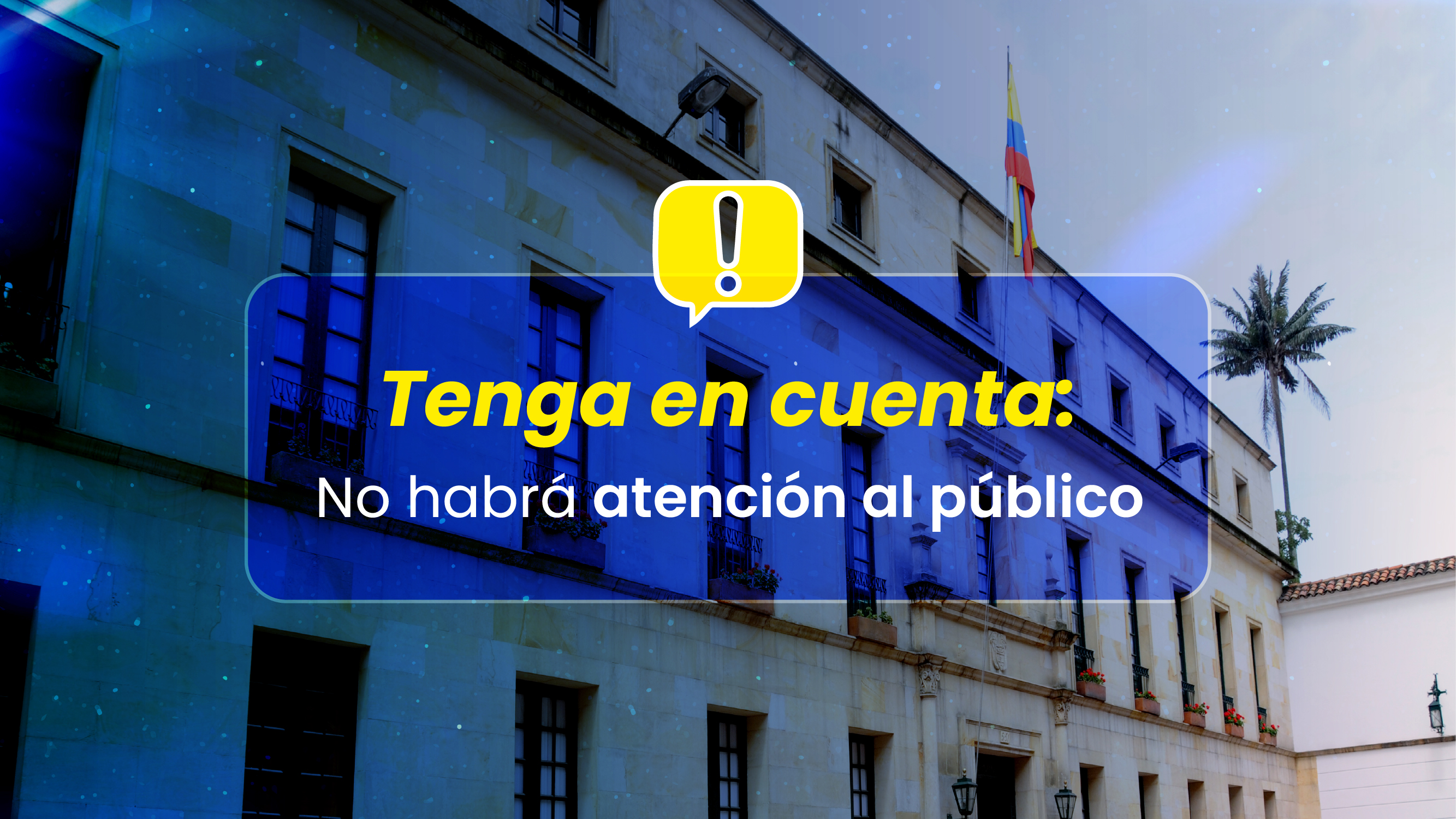 Embajada de Colombia en República Dominicana y su sección consular no tendrá atención al público los días 2 y 3 de abril de 2026